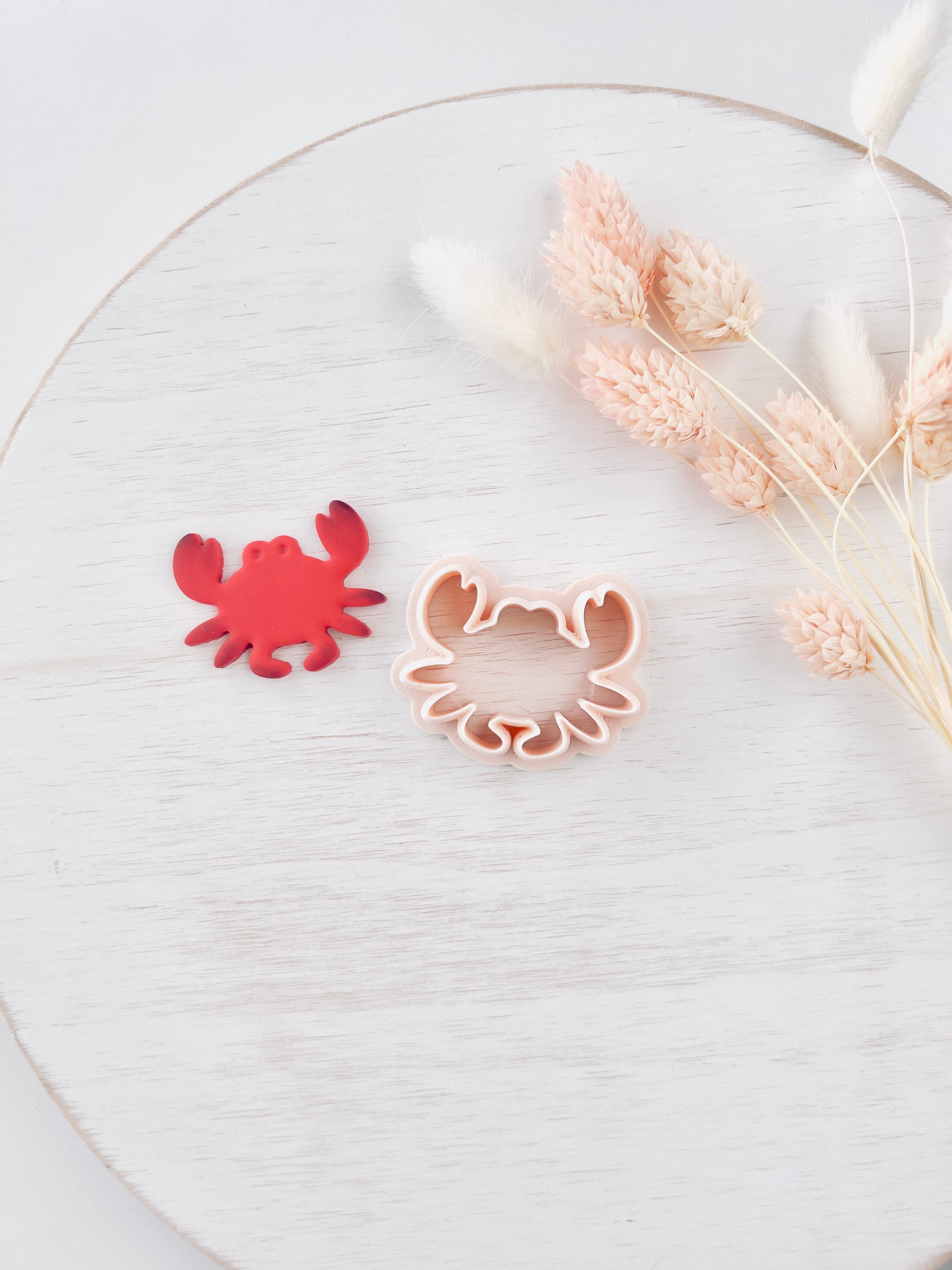 High quality polymer clay cutter creating clean sharp cuts for earrings and jewelry making