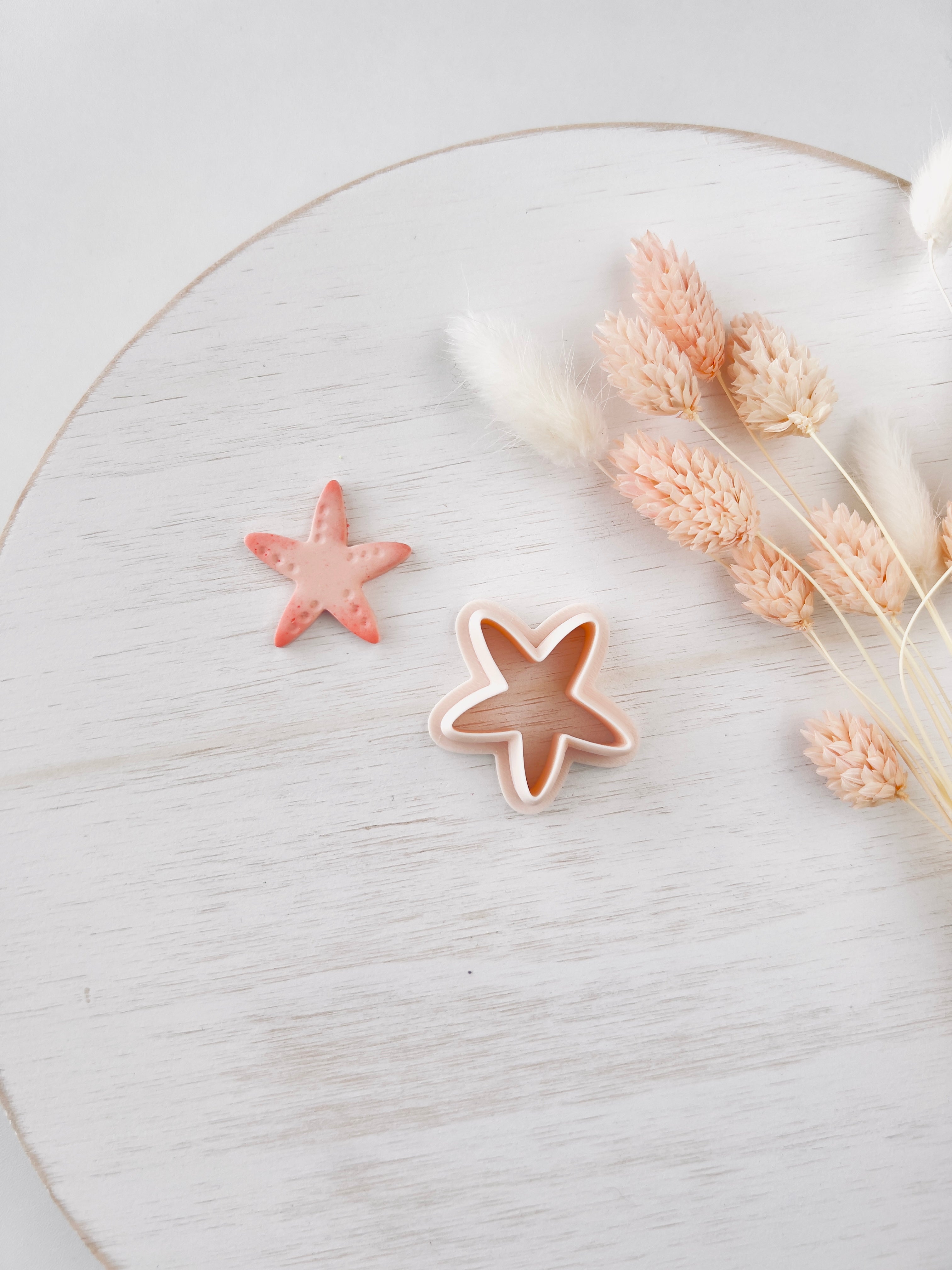 High quality polymer clay cutter creating clean sharp cuts for earrings and jewelry making