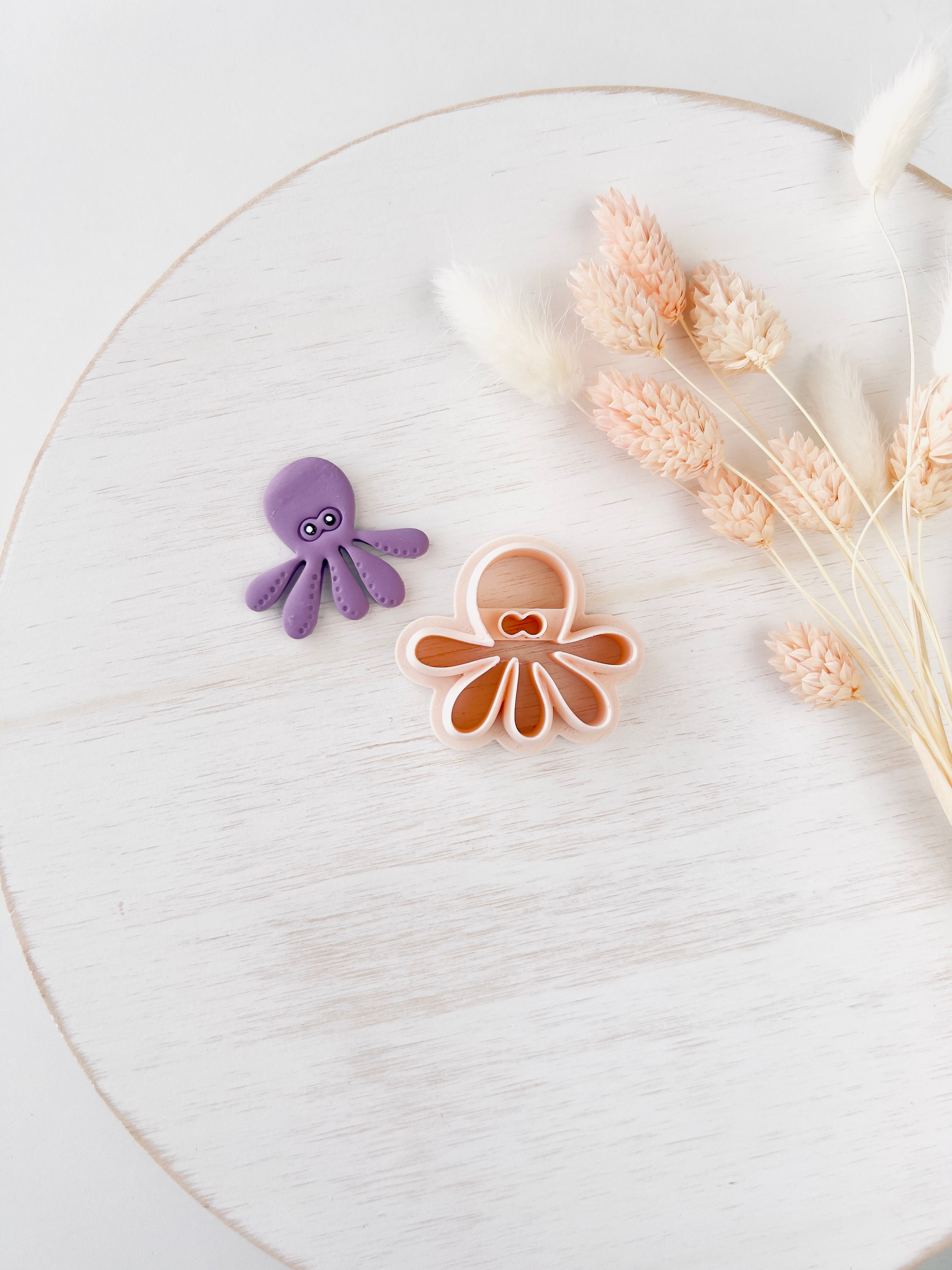High quality polymer clay cutter creating clean sharp cuts for earrings and jewelry making