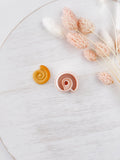 High quality polymer clay cutter creating clean sharp cuts for earrings and jewelry making