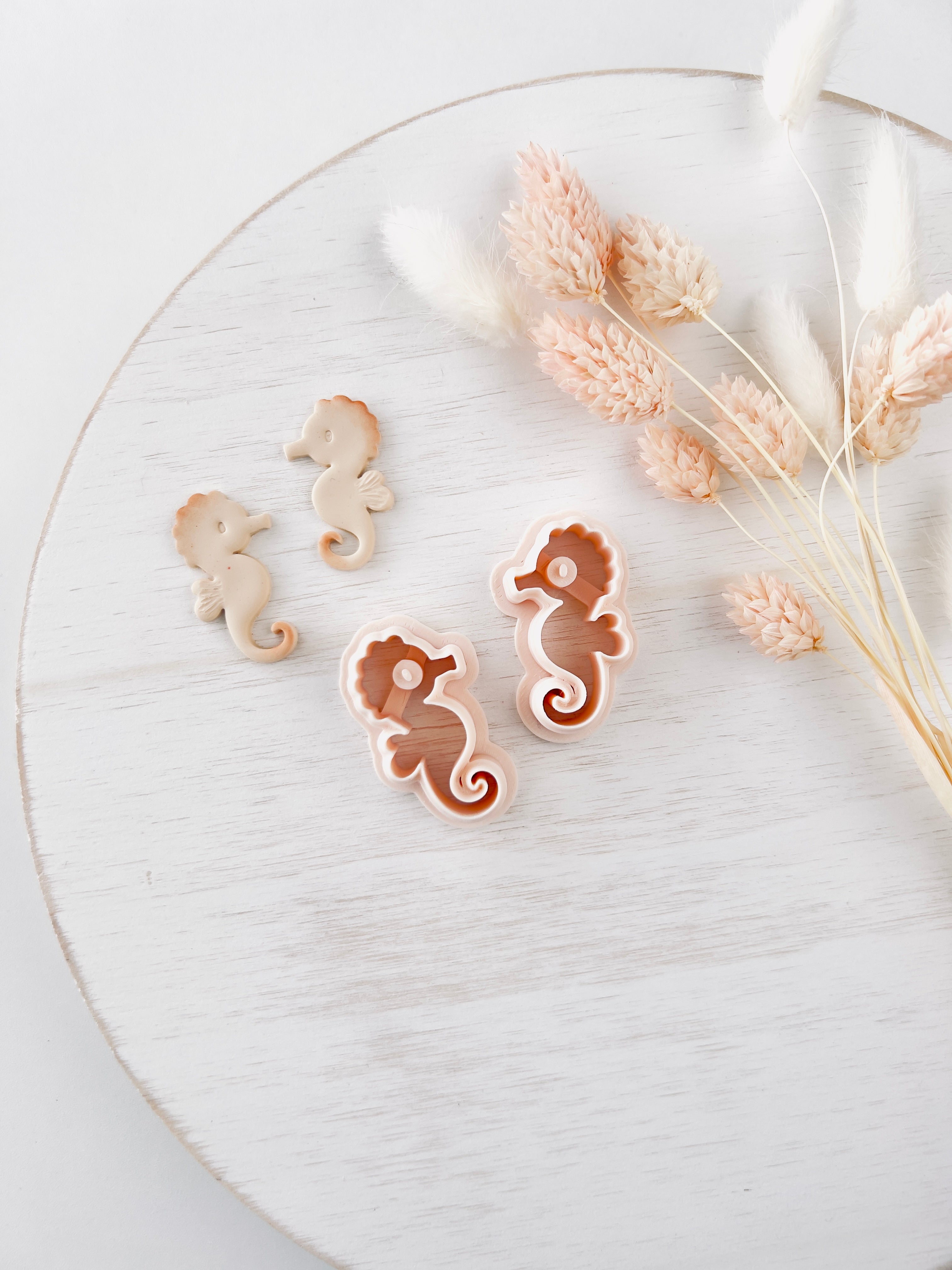 High quality polymer clay cutter creating clean sharp cuts for earrings and jewelry making