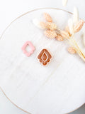 High quality polymer clay cutter creating clean sharp cuts for earrings and jewelry making
