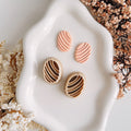 High quality polymer clay cutter creating clean sharp cuts for earrings and jewelry making