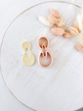 High quality polymer clay cutter creating clean sharp cuts for earrings and jewelry making