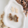 High quality polymer clay cutter creating clean sharp cuts for earrings and jewelry making