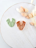 High quality polymer clay cutter creating clean sharp cuts for earrings and jewelry making