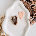 High quality polymer clay cutter creating clean sharp cuts for earrings and jewelry making