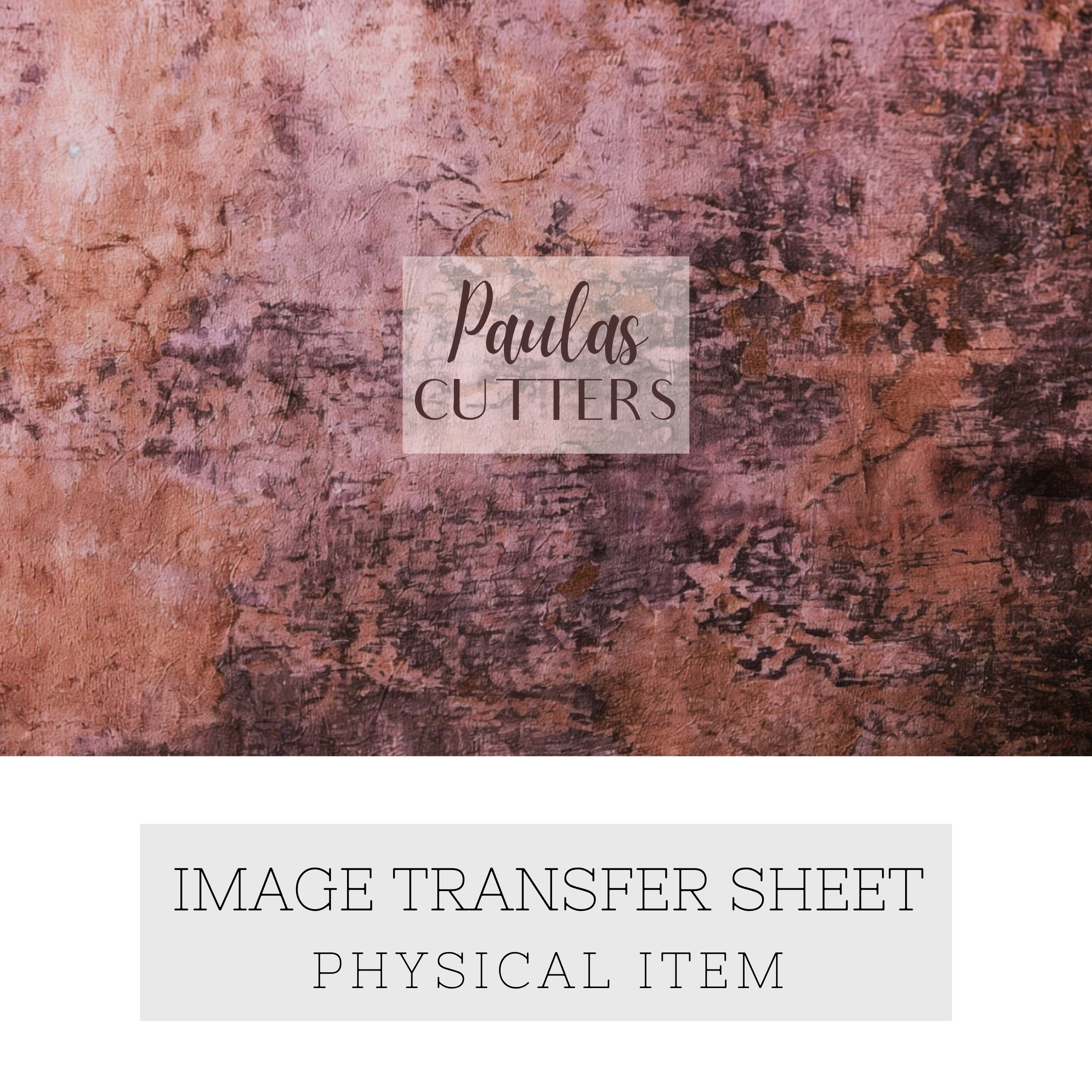Papier transfert pour pâte polymère – Feuille hydrosoluble TP-455