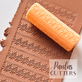 Rouleau à texture pour pâte polymère – Motif géométrique – R-159