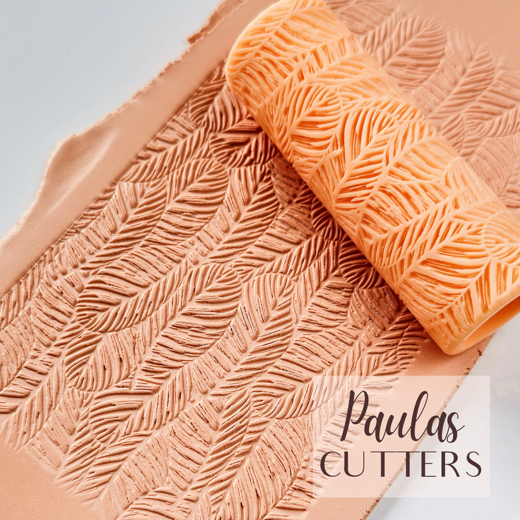 Rouleau à texture pour pâte polymère – Motif géométrique – R-159