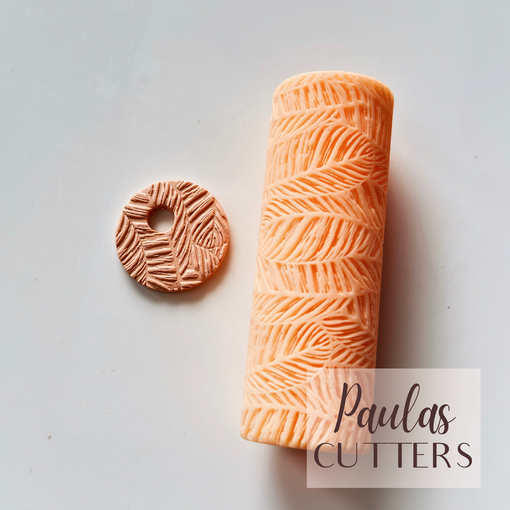 Rouleau à texture pour pâte polymère – Motif géométrique – R-159