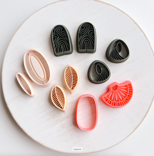 Used clay cutter set SALE