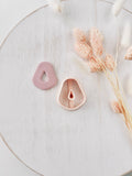 High quality polymer clay cutter creating clean sharp cuts for earrings and jewelry making