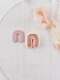High quality polymer clay cutter creating clean sharp cuts for earrings and jewelry making