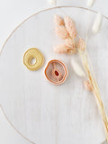 High quality polymer clay cutter creating clean sharp cuts for earrings and jewelry making