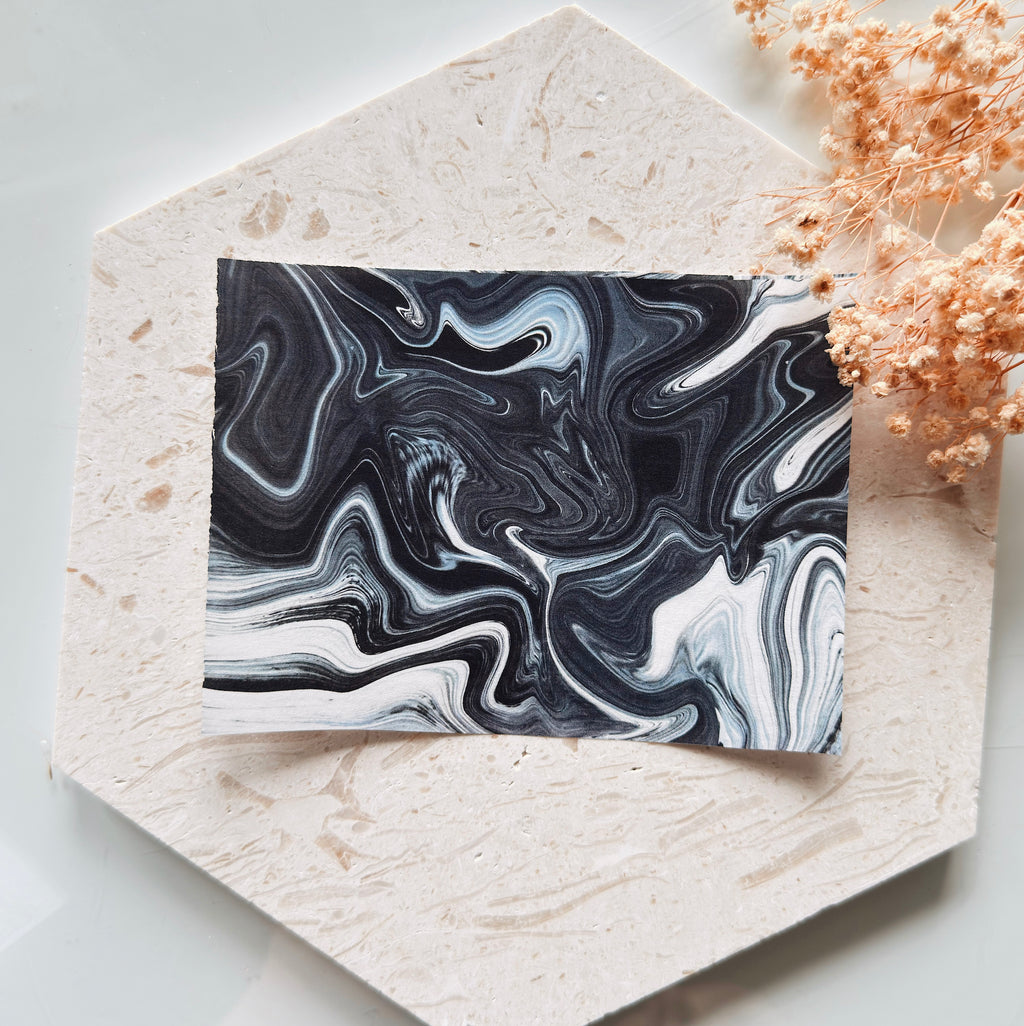 Papier transfert pour pâte polymère – Feuille hydrosoluble TP-455