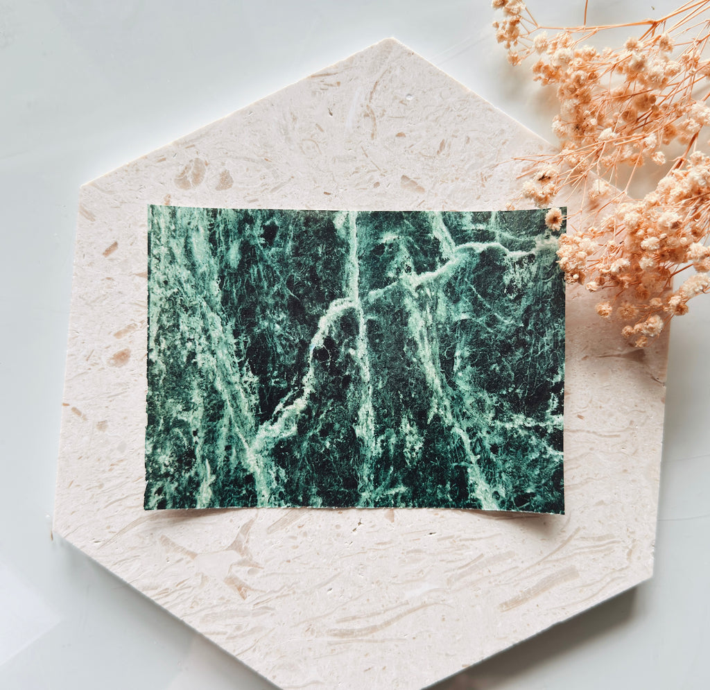 Papier transfert pour pâte polymère – Feuille hydrosoluble TP-455