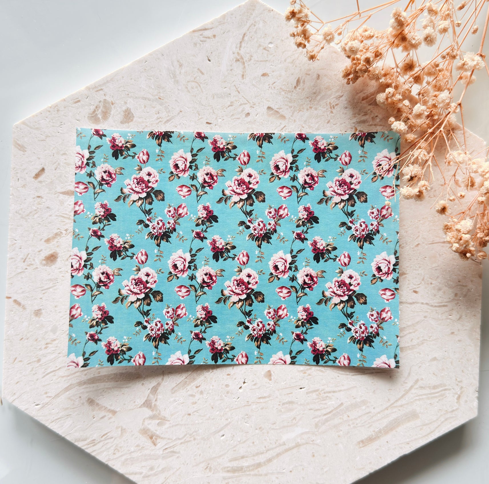 Papier transfert pour pâte polymère – Feuille hydrosoluble TP-455