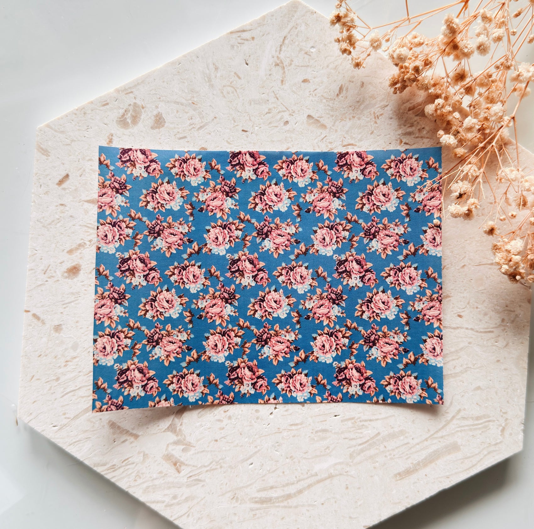 Papier transfert pour pâte polymère – Feuille hydrosoluble TP-455