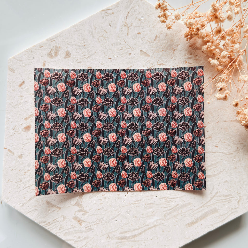 Papier transfert pour pâte polymère – Feuille hydrosoluble TP-455