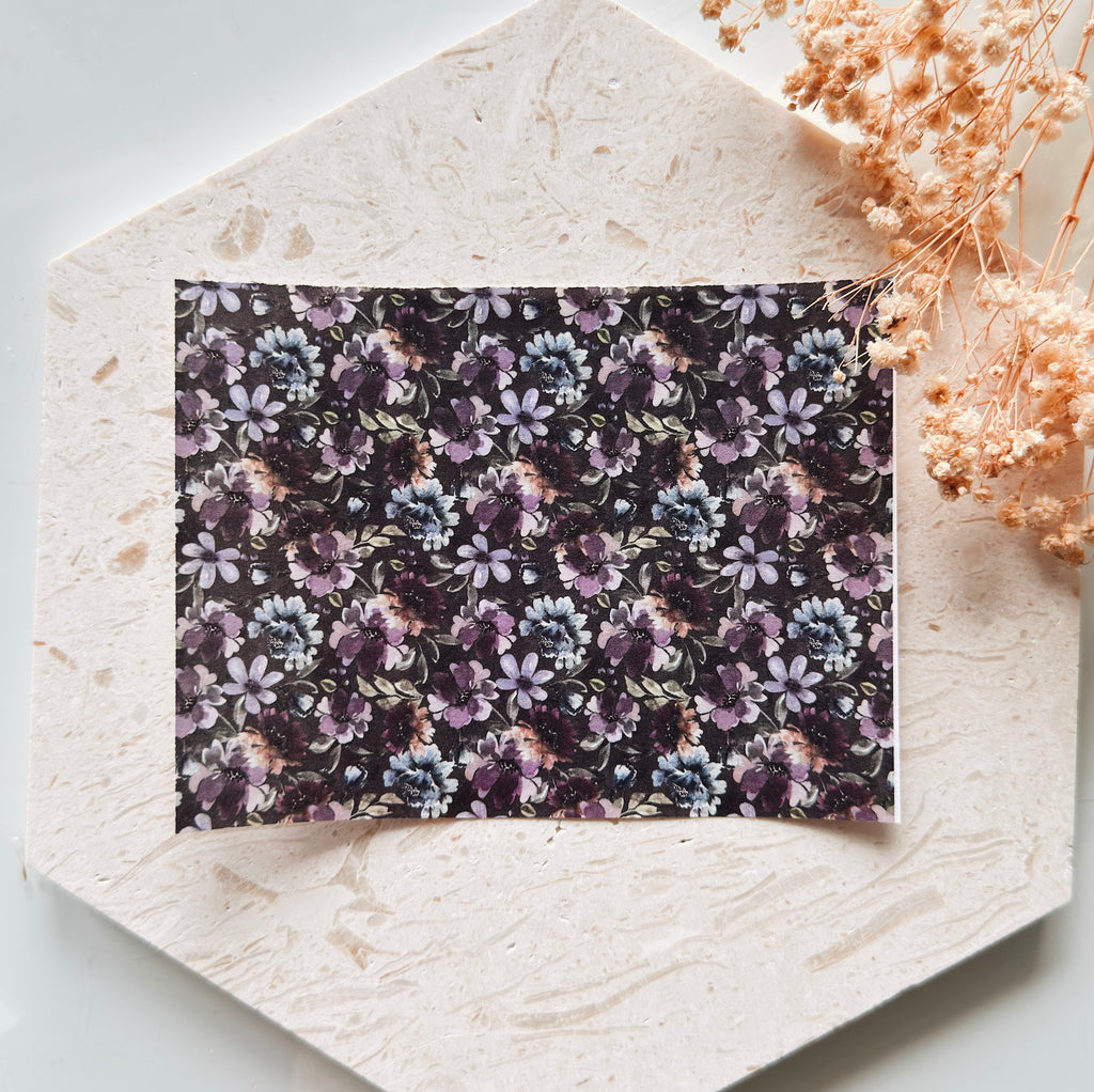 Papier transfert pour pâte polymère – Feuille hydrosoluble TP-455