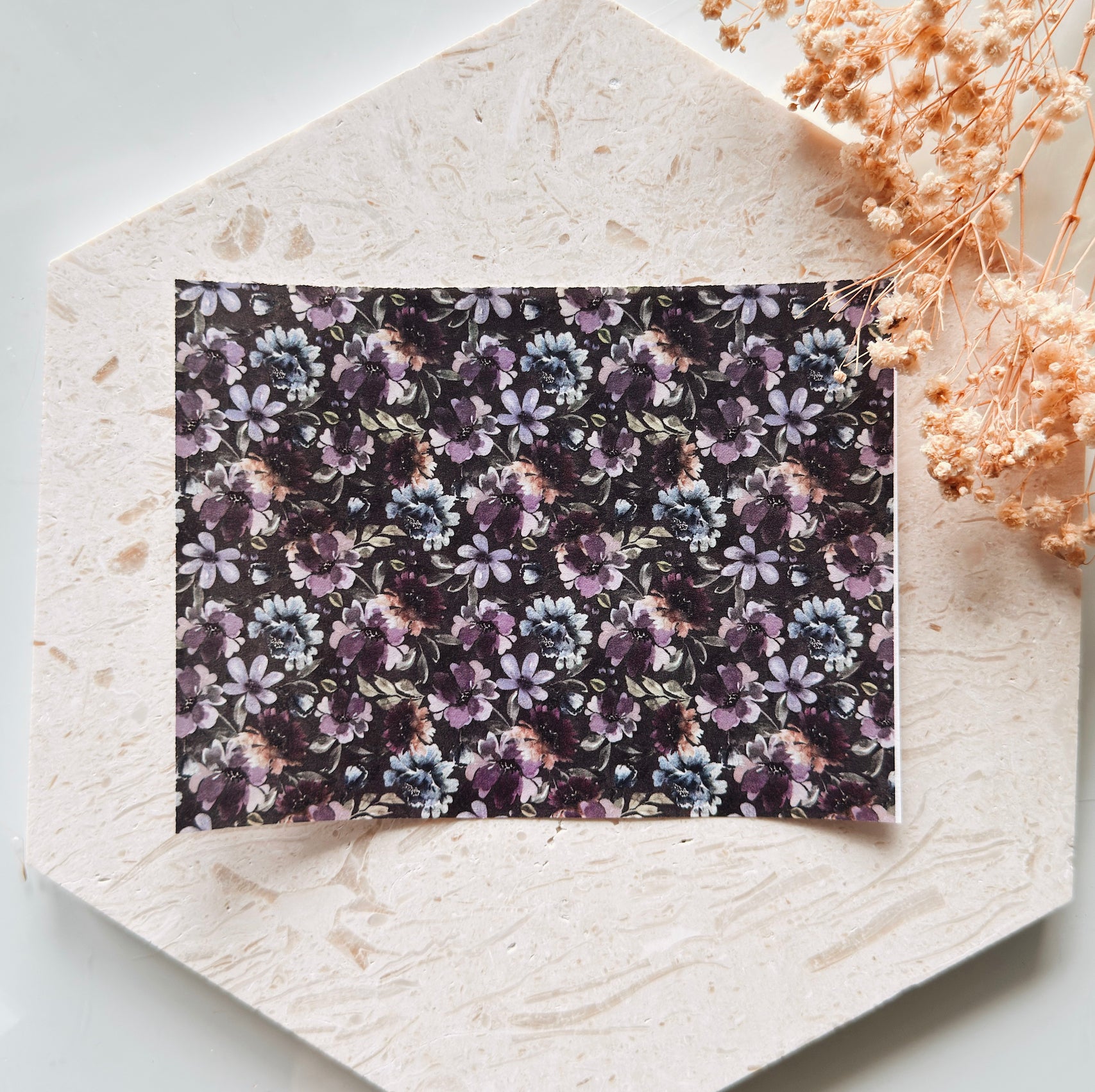 Papier transfert pour pâte polymère – Feuille hydrosoluble TP-455