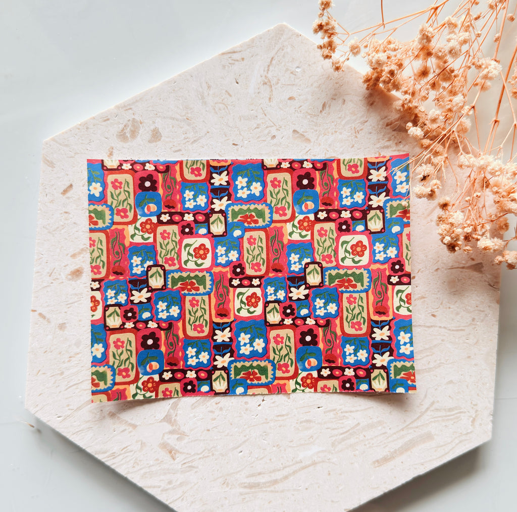 Papier transfert pour pâte polymère – Feuille hydrosoluble TP-455