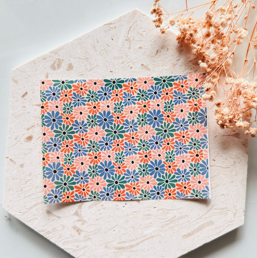 Papier transfert pour pâte polymère – Feuille hydrosoluble TP-455