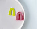 High quality polymer clay cutter creating clean sharp cuts for earrings and jewelry making