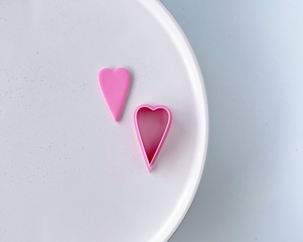 High quality polymer clay cutter creating clean sharp cuts for earrings and jewelry making