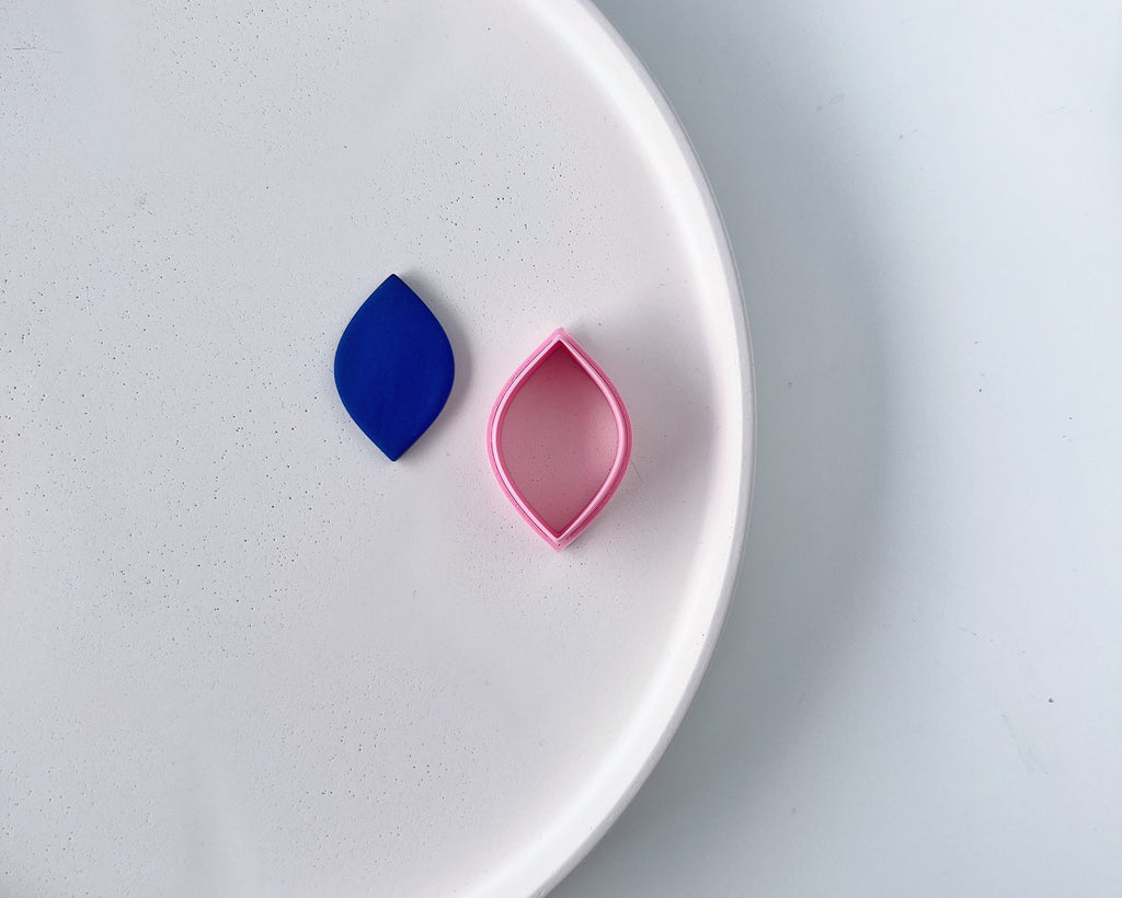 High quality polymer clay cutter creating clean sharp cuts for earrings and jewelry making