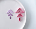 High quality polymer clay cutter creating clean sharp cuts for earrings and jewelry making