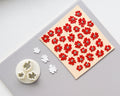 High quality polymer clay cutter creating clean sharp cuts for earrings and jewelry making