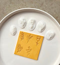High quality polymer clay cutter creating clean sharp cuts for earrings and jewelry making