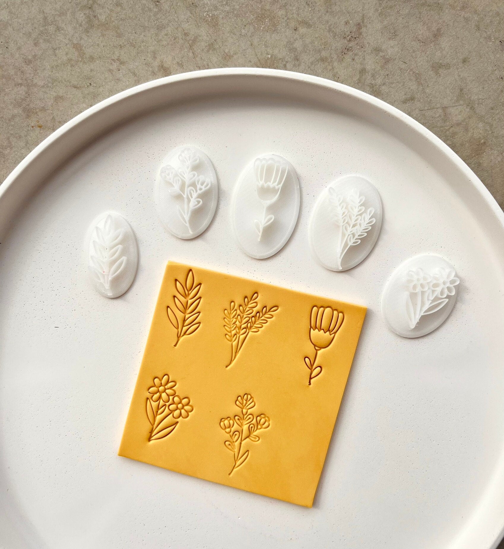 High quality polymer clay cutter creating clean sharp cuts for earrings and jewelry making