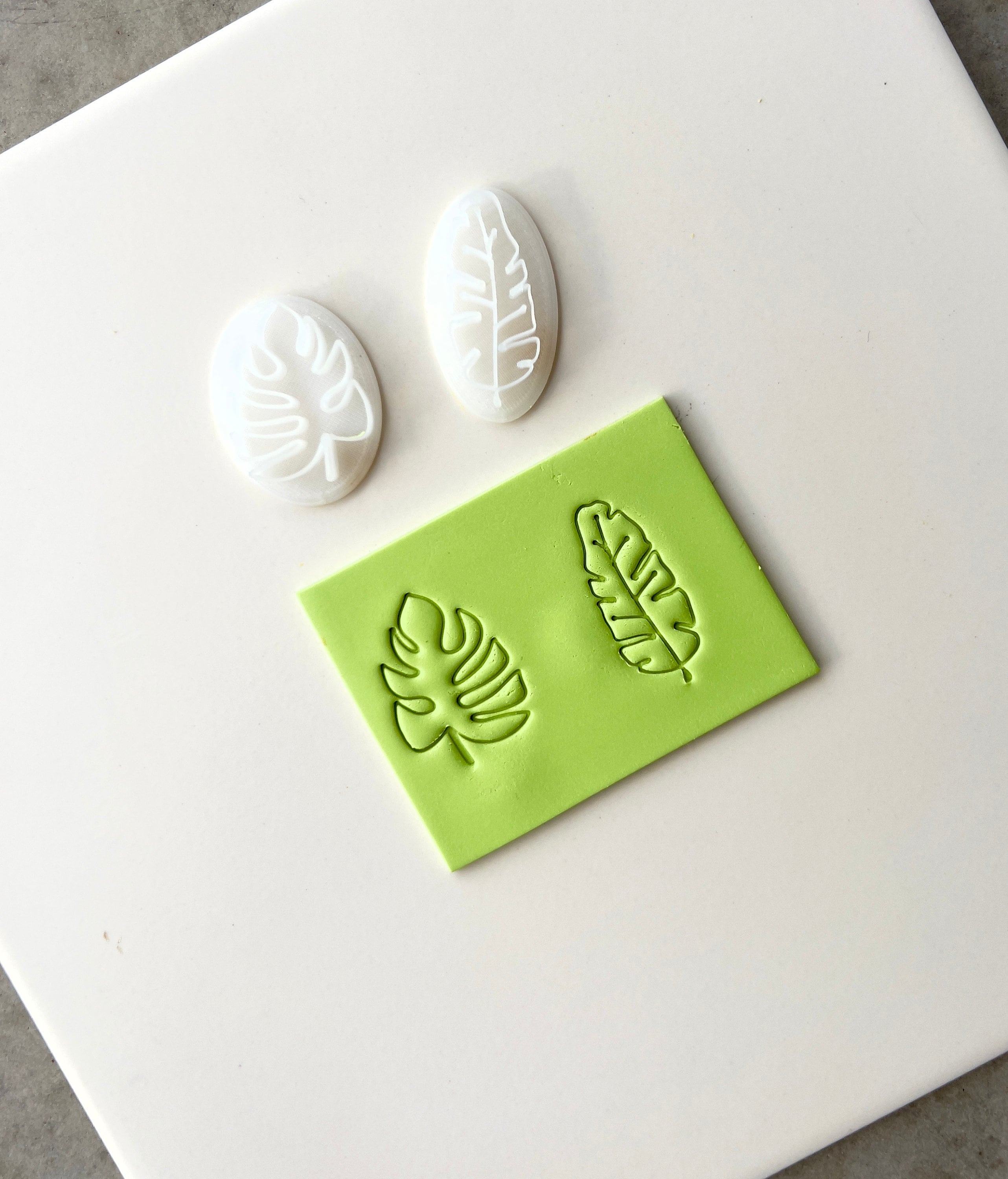 High quality polymer clay cutter creating clean sharp cuts for earrings and jewelry making