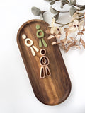 High quality polymer clay cutter creating clean sharp cuts for earrings and jewelry making