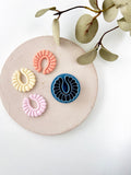 High quality polymer clay cutter creating clean sharp cuts for earrings and jewelry making