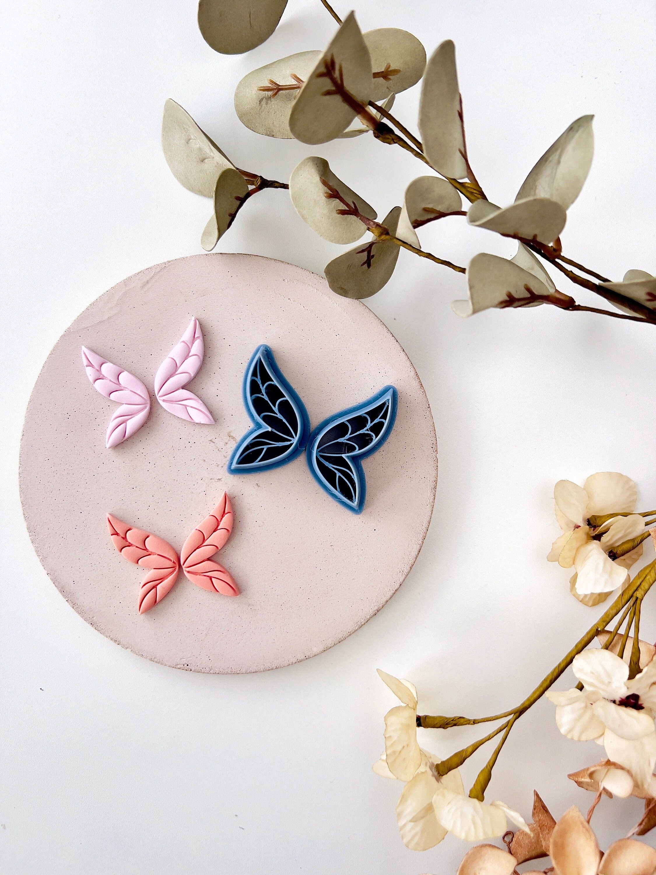High quality polymer clay cutter creating clean sharp cuts for earrings and jewelry making