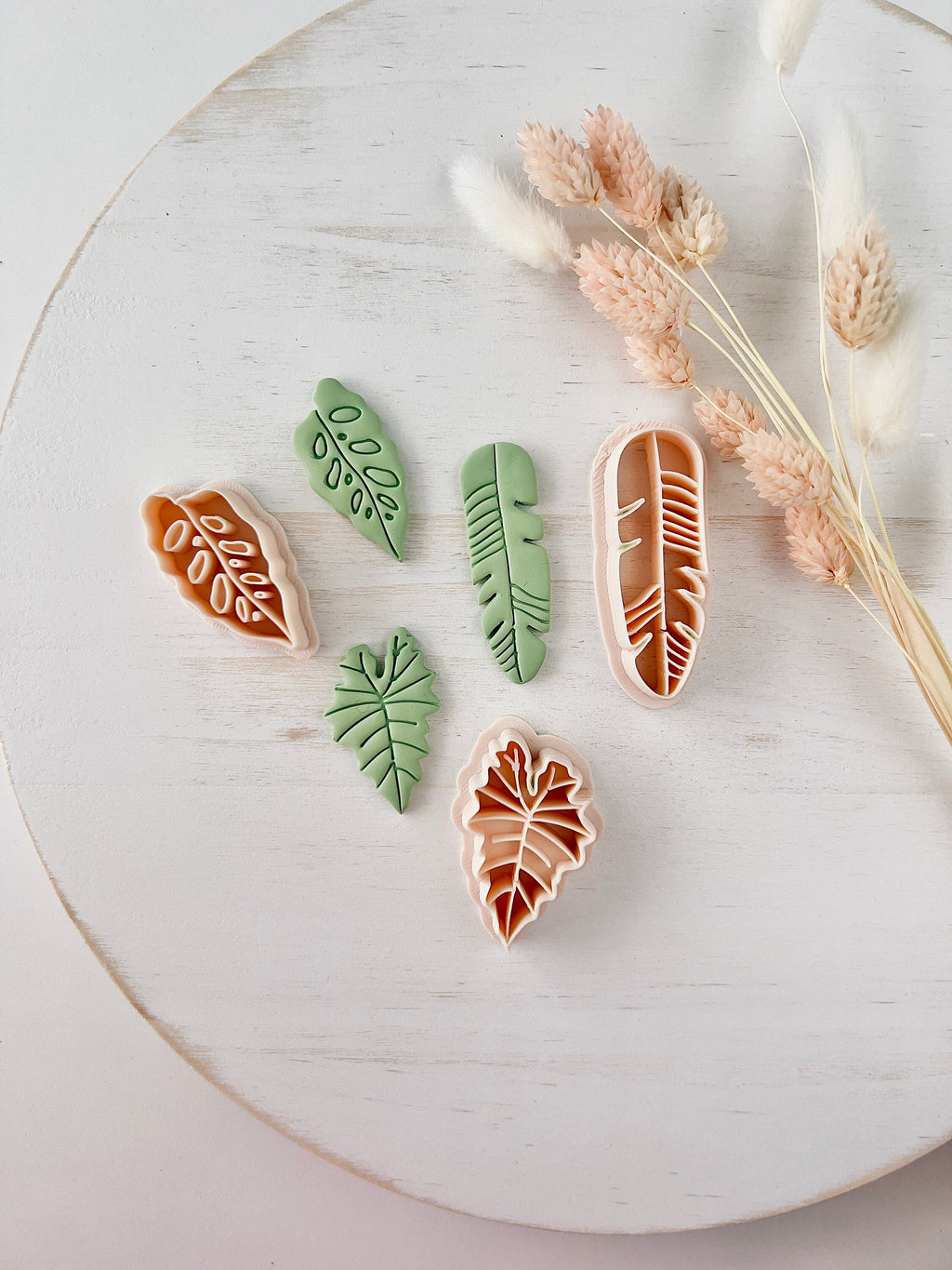 High quality polymer clay cutter creating clean sharp cuts for earrings and jewelry making