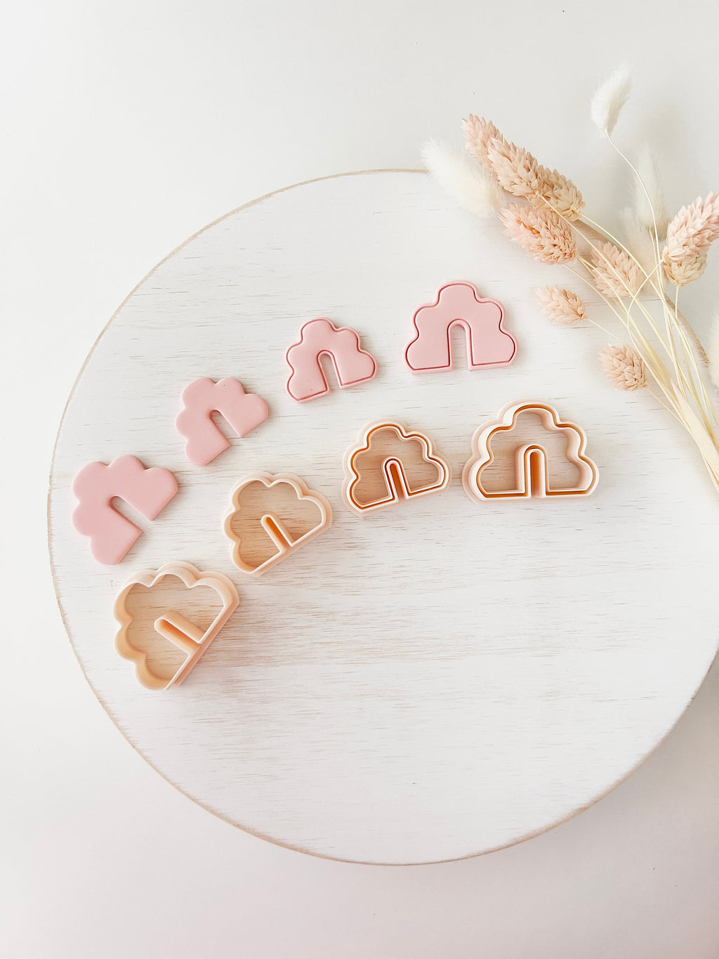 High quality polymer clay cutter creating clean sharp cuts for earrings and jewelry making
