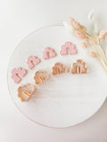 High quality polymer clay cutter creating clean sharp cuts for earrings and jewelry making