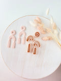 High quality polymer clay cutter creating clean sharp cuts for earrings and jewelry making