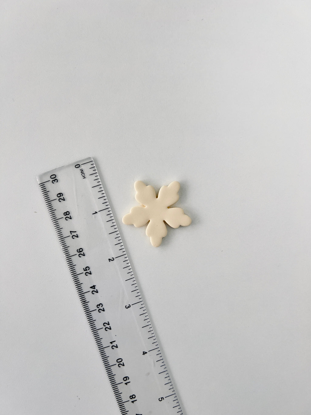 High quality polymer clay cutter creating clean sharp cuts for earrings and jewelry making