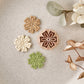 Flower clay cutter