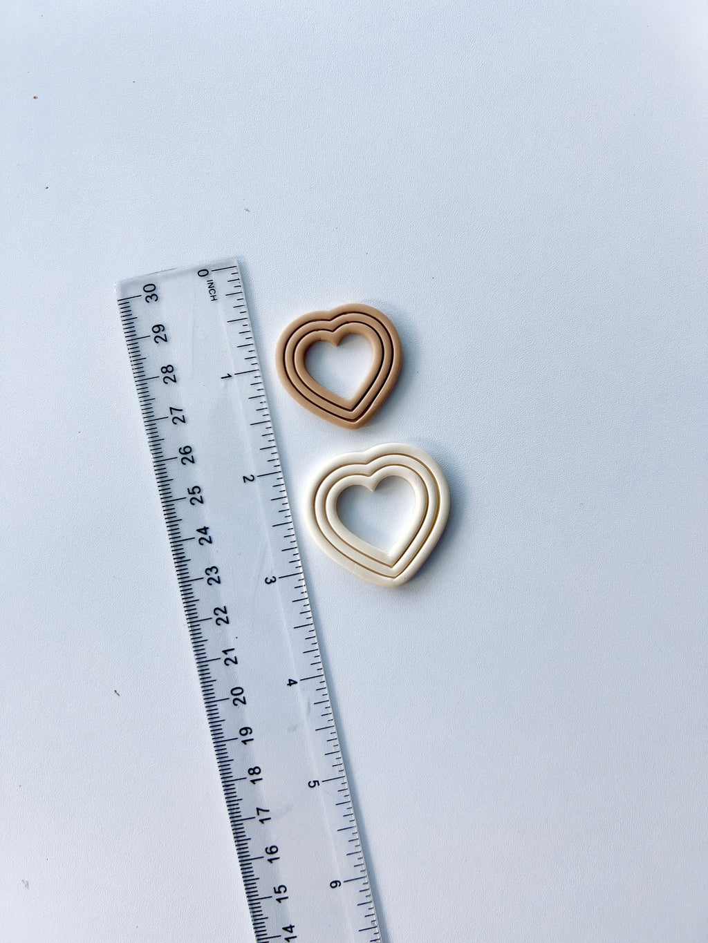 High quality polymer clay cutter creating clean sharp cuts for earrings and jewelry making